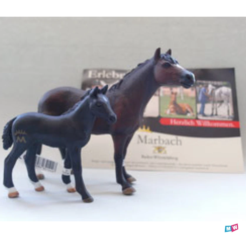 Schleich 84145 - Marbach Merrie Met Veulen