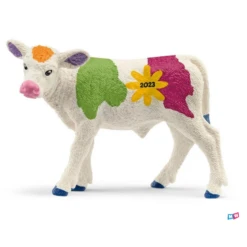 Schleich 72207 - Kleurrijk Lente Kalf - Farm World