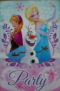 Frozen Uitnodings Kaartjes