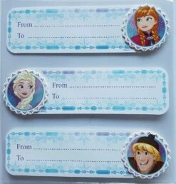 Disney Frozen 3D Cadeaustickers