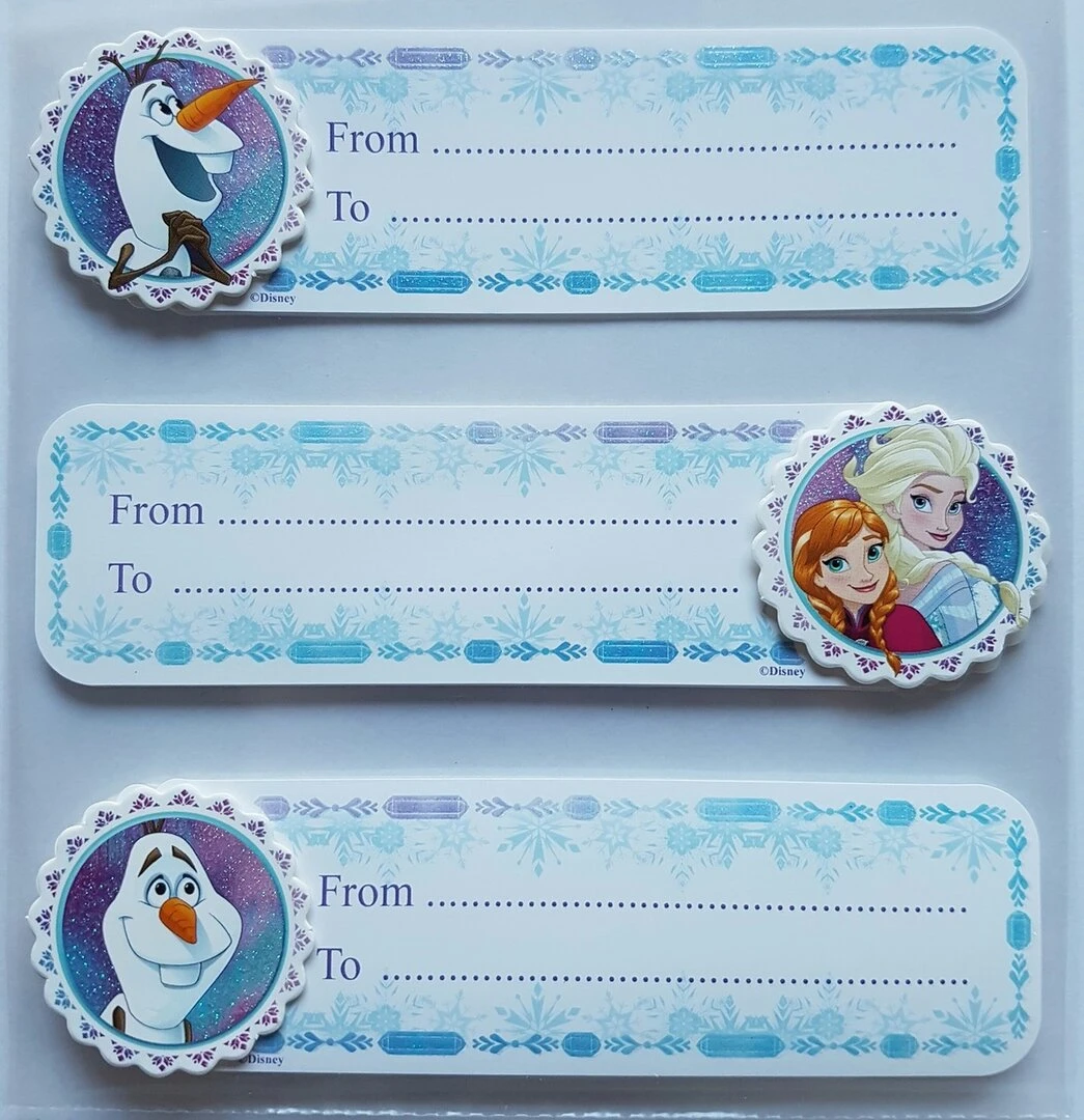Disney Frozen 3D Cadeaustickers - Afbeelding 2