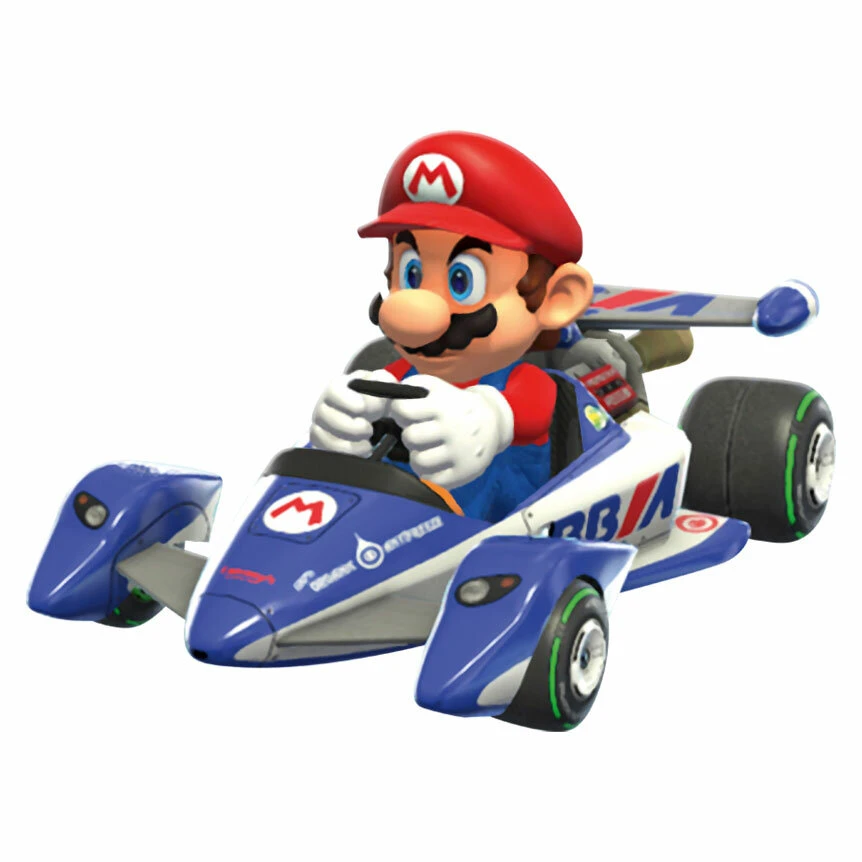 Super Mario Pull Back Raceauto Set, 2dlg. - Afbeelding 3