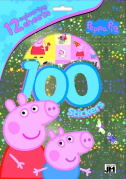 Peppa Pig Kleurplaten Set Met Stickers