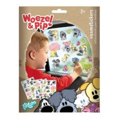Totum Woezel En Pip Raamstickers