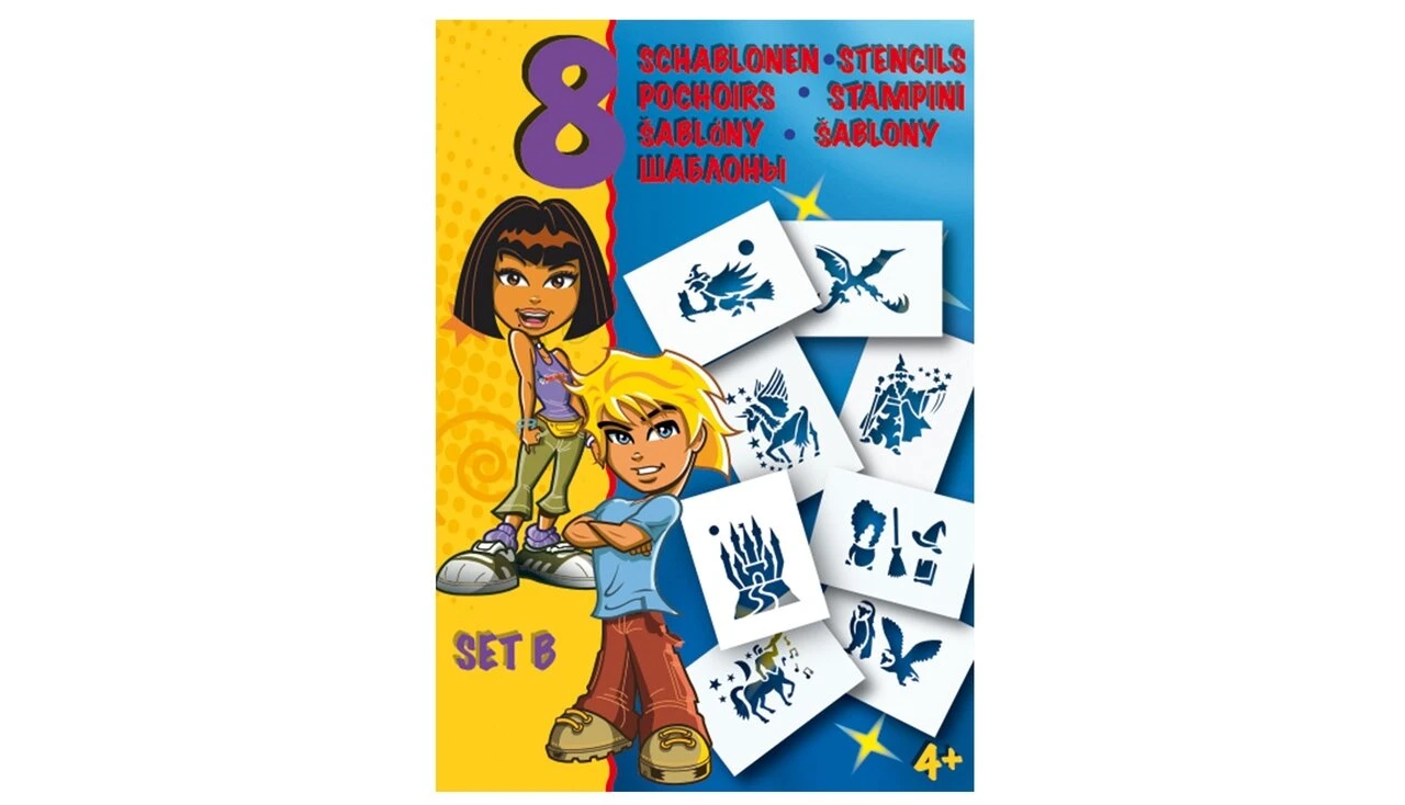 Blopens Sjablonen Set B, Fantasie